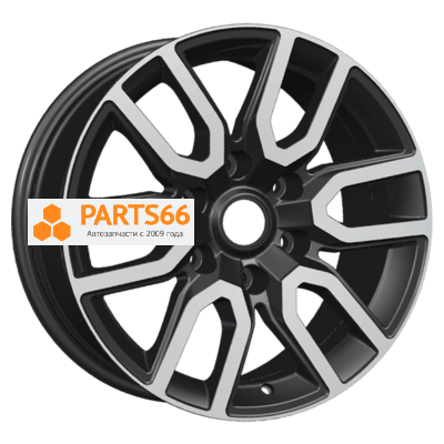 8x17/6x139,7 ET30 D106,1 KHW1723 (JAC T6 Pickup) Black-FP