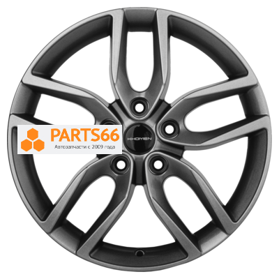 6,5x17/5x114,3 ET49 D67,1 KHW1708 (Hyundai Creta) Gray