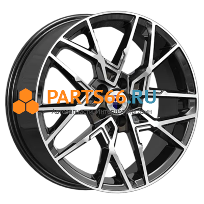 7x18/5x112 ET43 D57,1 Вудроф (КС1044) Алмаз черный