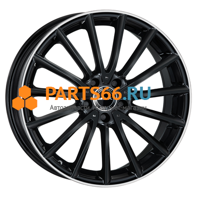 8x19/5x112 ET43 D66,6 Komet Gloss Black Mirror Ring