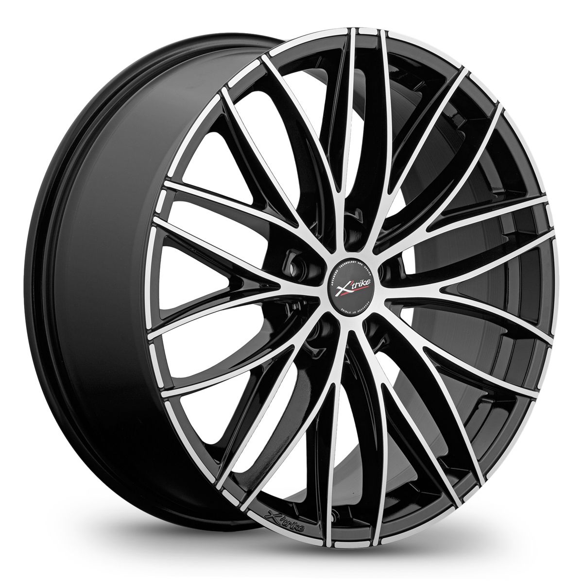 X'trike  X-141  8,0\R20 5*108 ET41  d65,1  BK/FP  [14102AK]  Exeed RX/Tiggo 9/Jaecoo J8