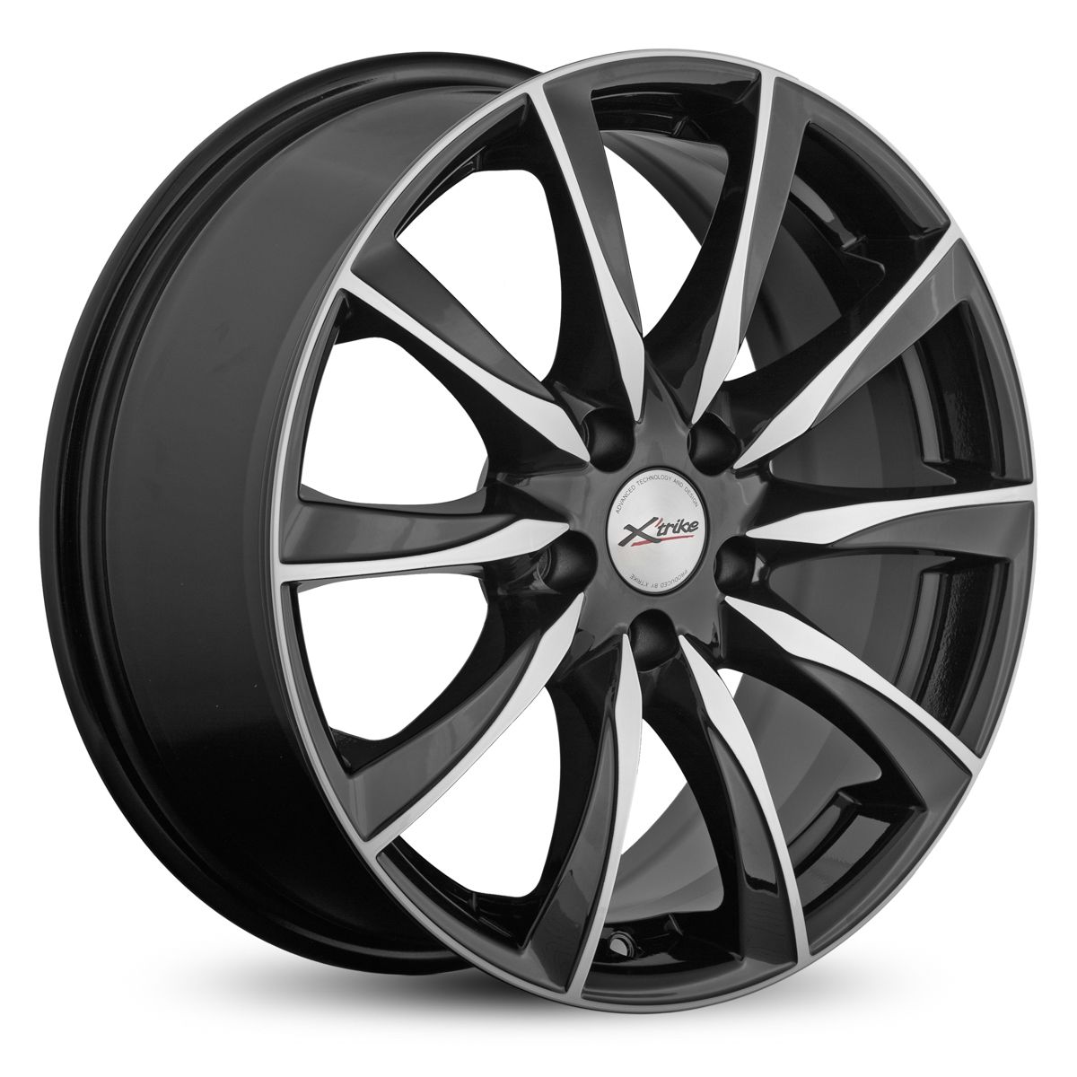 X'trike  X-120  7,0\R17 5*114,3 ET45  d60,1  BK/FP  [71052]