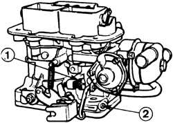  Регулировка числа оборотов холостого хода двигателя и содержания СО Ford Sierra