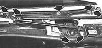  Стеклоочиститель ветрового стекла, узел указателей и фары Ford Sierra