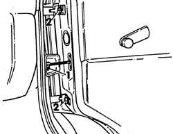  Снятие, установка и регулировка двери Volkswagen Transporter