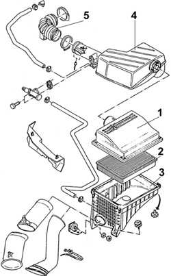  Снятие и установка воздушного фильтра Ford Scorpio