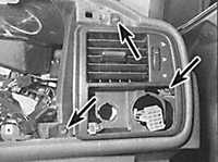  Снятие и установка панели приборов Ford Scorpio