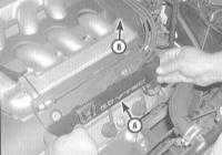  Снятие и установка впускного трубопровода Honda Accord