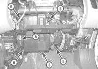   Снятие и установка испарителя К/В с расширительным клапаном Honda Accord