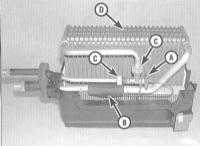   Снятие и установка испарителя К/В с расширительным клапаном Honda Accord