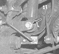  Снятие и установка сборки заднего амортизатора с винтовой пружиной Honda Accord