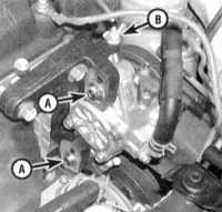  Проверка состояния, регулировка усилия натяжения и замена приводных ремней, (каждые 12 000 км пробега или раз в 6 месяцев) Honda Civic