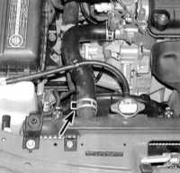  Снятие и установка радиатора и расширительного бачка системы охлаждения Honda Civic
