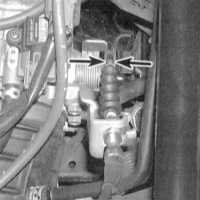  Снятие, установка и регулировка троса акселератора Honda Civic