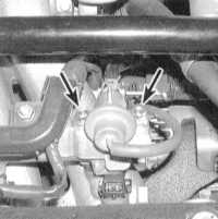  Снятие и установка регулятора давления топлива Honda Civic