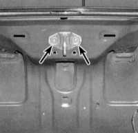 Снятие, установка и регулировка двери задка Honda Civic
