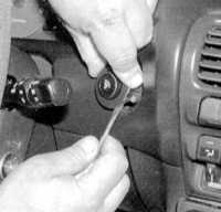  Проверка исправности функционирования и замена выключателей панели приборов Honda Civic