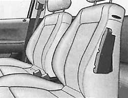  Боковые подушки безопасности Volkswagen Golf IV