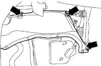  Снятие и установка нижнего брызговика моторного отсека Volkswagen Golf IV