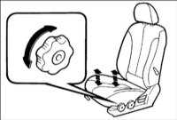  Передние сиденья Hyundai Accent