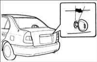  Задняя дверь/ крышка багажника Hyundai Accent