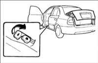  Дистанционное открывание замказадней двери/ крышки багажника Hyundai Accent