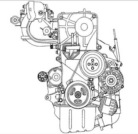  Двигатели DOHC Hyundai Accent
