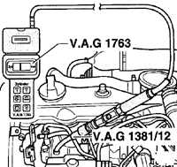  Проверка компрессии в цилиндрах двигателя Volkswagen Golf IV