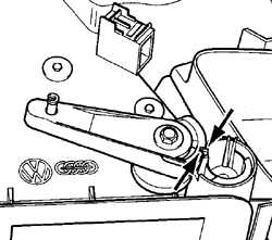 Электрическая схема VW Golf II (): Обогрев заднего стекла, звуковой сигнал