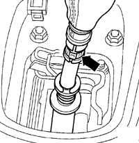  Снятие и установка корпуса рычага переключения передач Volkswagen Golf IV
