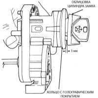  Проверка состояния и замена выключателя зажигания/цилиндра замка Jeep Grand Cherokee