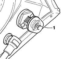  Регулировка положения крышки багажника/ задней двери. Volkswagen Golf IV