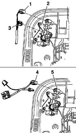  Снятие и установка переднего сиденья Volkswagen Golf IV