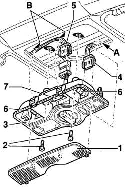  Снятие и установка переключателей Volkswagen Golf IV