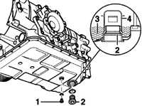  Проверка/замена уровня масла в автоматической коробке передач Volkswagen Passat B5