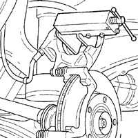  Замена передних тормозных колодок на суппорте Lucas Volkswagen Passat B5
