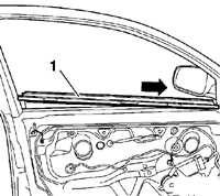  Внутренняя отделка двери Volkswagen Passat B5