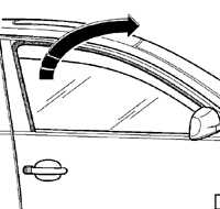  Стекло двери Volkswagen Passat B5