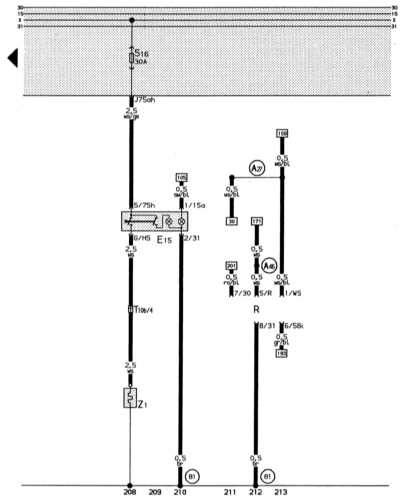 Места расположения болтов крепления (показаны стрелками) кронштейна подвески на коробке передач