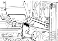 Проверка уровня трансмиссионной жидкости АТ Audi A3