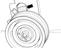  Снятие, установка и натяжение зубчатого ремня Audi A3