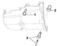  Снятие и установка поддона картера/замена уплотнительной прокладки поддона картера Audi A3