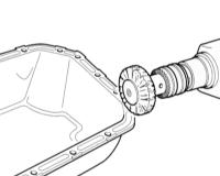  Снятие и установка поддона картера/замена уплотнительной прокладки поддона картера Audi A3