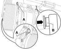  Снятие и установка компрессора Audi A3