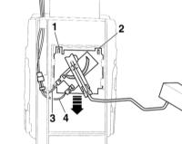  Снятие и установка топливного насоса/датчика запаса топлива Audi A3