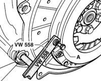 Снятие, установка и проверка сцепления Audi A3