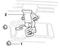  Снятие и установка крючка капота Audi A3
