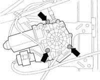  Снятие и установка электродвигателя стеклоподъемника Audi A3