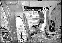  Проверка уровня масла механической коробки передач Mazda 626
