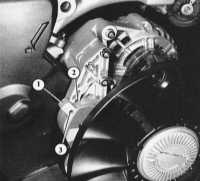 Проверка состояния клинового и поликлинового ремня Audi A4